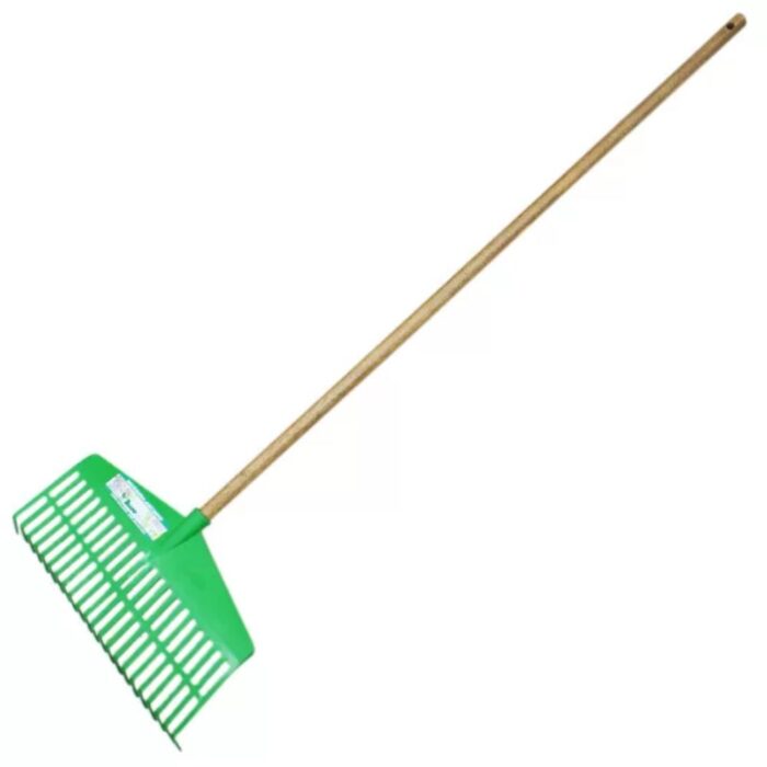 VASSOURA PLASTICA VERDE C/ CABO FJ-1026 TRAPP - Imagem 2