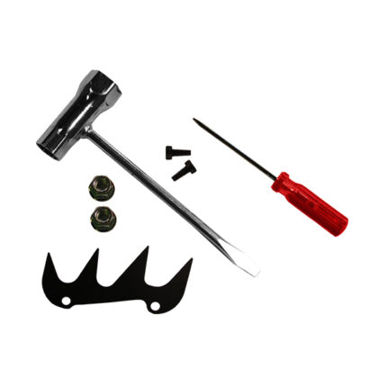 JOGO DE FERRAMENTAS CHAVE DE FENDA 123X3MM / CHAVE DE VELA 19X13MM