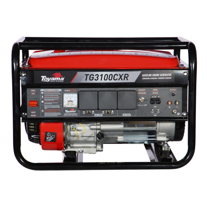 GERADOR TOYAMA A GASOLINA TG3100CXR, MONOFASICO, 115/230V, 60HZ, 3,1KW, PARTIDA MANUAL - Imagem 2