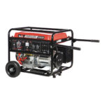 GERADOR TOYAMA A GASOLINA TG8000CXER, MONOFASICO, 115/230V, 60HZ, 7.2KW, PART. ELETRICA/MANUAL, COM RODAS - Imagem 4