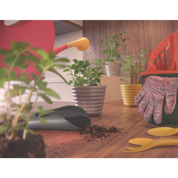 REGADOR PLASTICO PARA JARDIM, 2 LITROS ROSA TRAMONTINA - Imagem 2