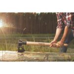 MACHADO METALICO SOLDADO, TAMANHO 3.5, CABO DE MADEIRA 90 CM TRAMONTINA - Imagem 2