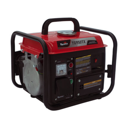 GERADOR TOYAMA GASOLINA TG950TX 2 TEMPOS MONOFASICO 220V 900W PARTIDA MANUAL COM CARREGADOR DE BATERIA