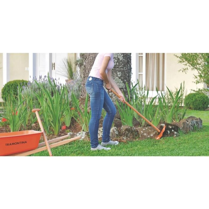 SACHO METALICO CORACAO, CABO LONGO DE MADEIRA TRAMONTINA - Imagem 2