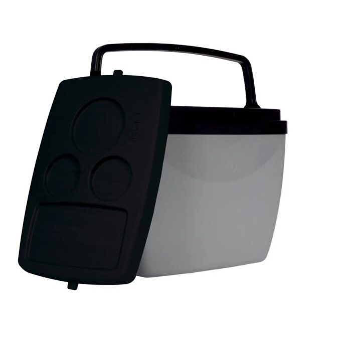 CAIXA TERMICA MOR CINZA C/ PRETO 18L - Imagem 2