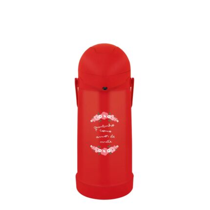 GARRAFA TERMICA MOR NOBILE MAES VERMELHA 1L