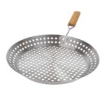 FRIGIDEIRA INOX PARA GRELHAR MOR 2 EM 1 30,5CM