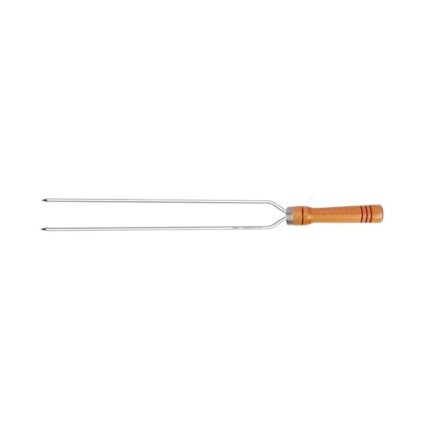 ESPETO DE ALUMINIO DUPLO MOR 80CM
