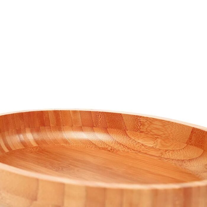 GAMELA OVAL BAMBOO MOR 33X23CM - Imagem 2