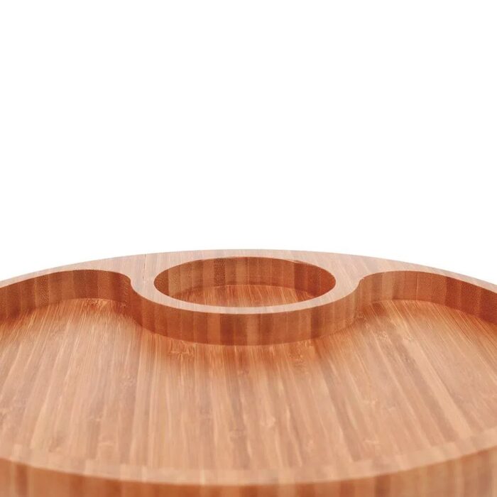 GAMELA 2 DIVISORIAS BAMBOO MOR 32CM - Imagem 3