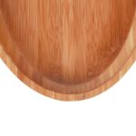 GAMELA OVAL BAMBOO MOR 41x27CM - Imagem 4
