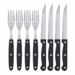 KIT GARFO E FACA MOR 8PCS