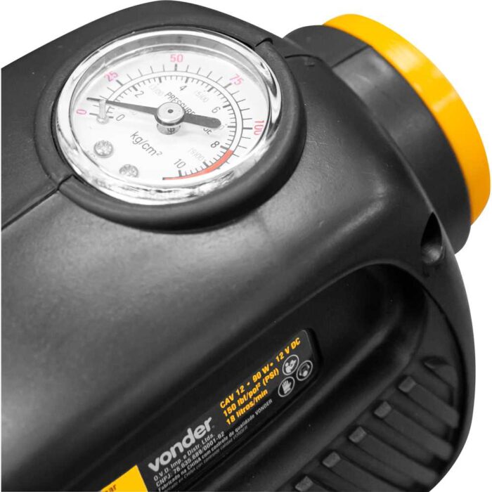 COMPRESSOR DE AR AUTO 12V CAV12 VONDER - Imagem 2