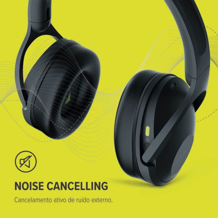 WAAW HEADPHONE BLUETOOTH NOISE CANCELLING SENSE 300 - Imagem 10