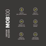 WAAW EARPHONE BLUETOOTH MOB 100 - Imagem 9