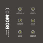 WAAW SPEAKER BLUETOOTH BOOM 100 - Imagem 7