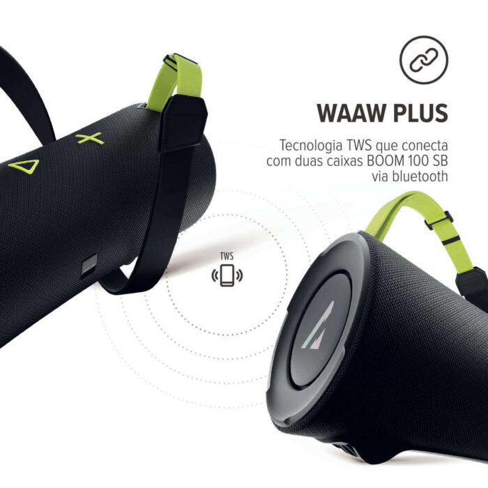 WAAW SPEAKER BLUETOOTH BOOM 100 - Imagem 9