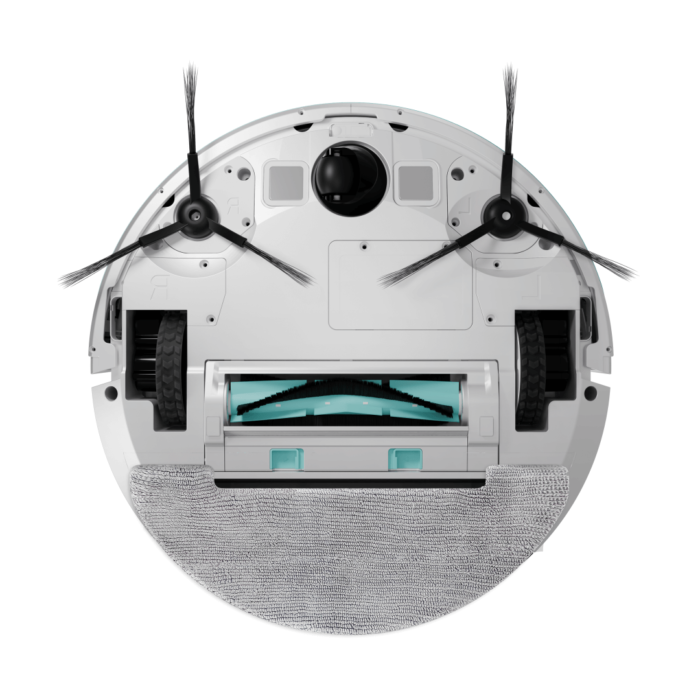 Robô Aspirador de Pó Inteligente Wap Robot W1000 Com Mapeamento Passa Pano Sensor Antiqueda Comando Voz Alexa e Google - Imagem 3