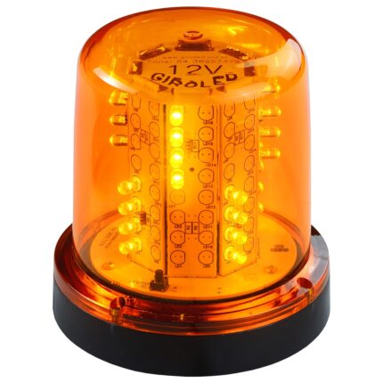 GIROLED 32 LEDS PARAFUSO 12V ÂMBAR