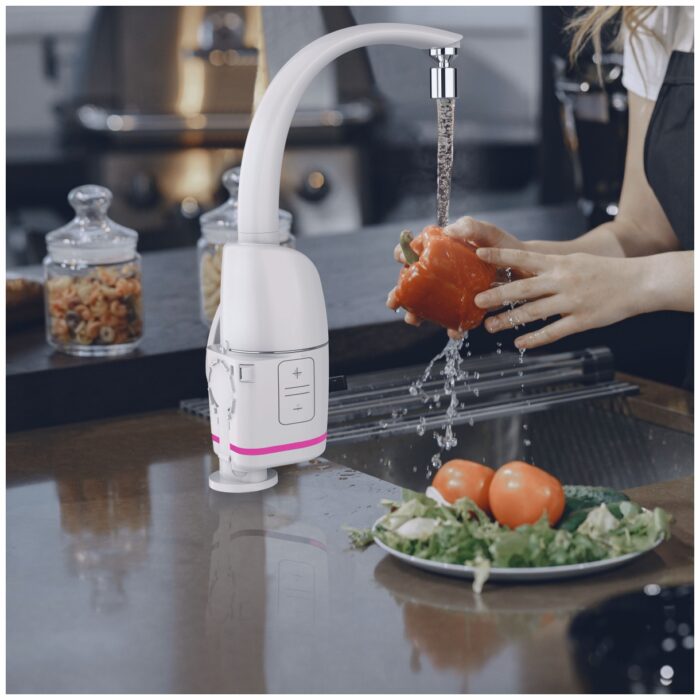 TORNEIRA ZAGONEL PRIMA ELETRONICA 5500W 220V BRANCO CX.PR - Imagem 3